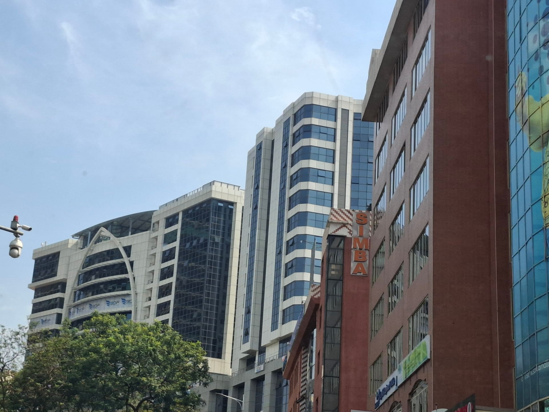 Office towers in central Kigali