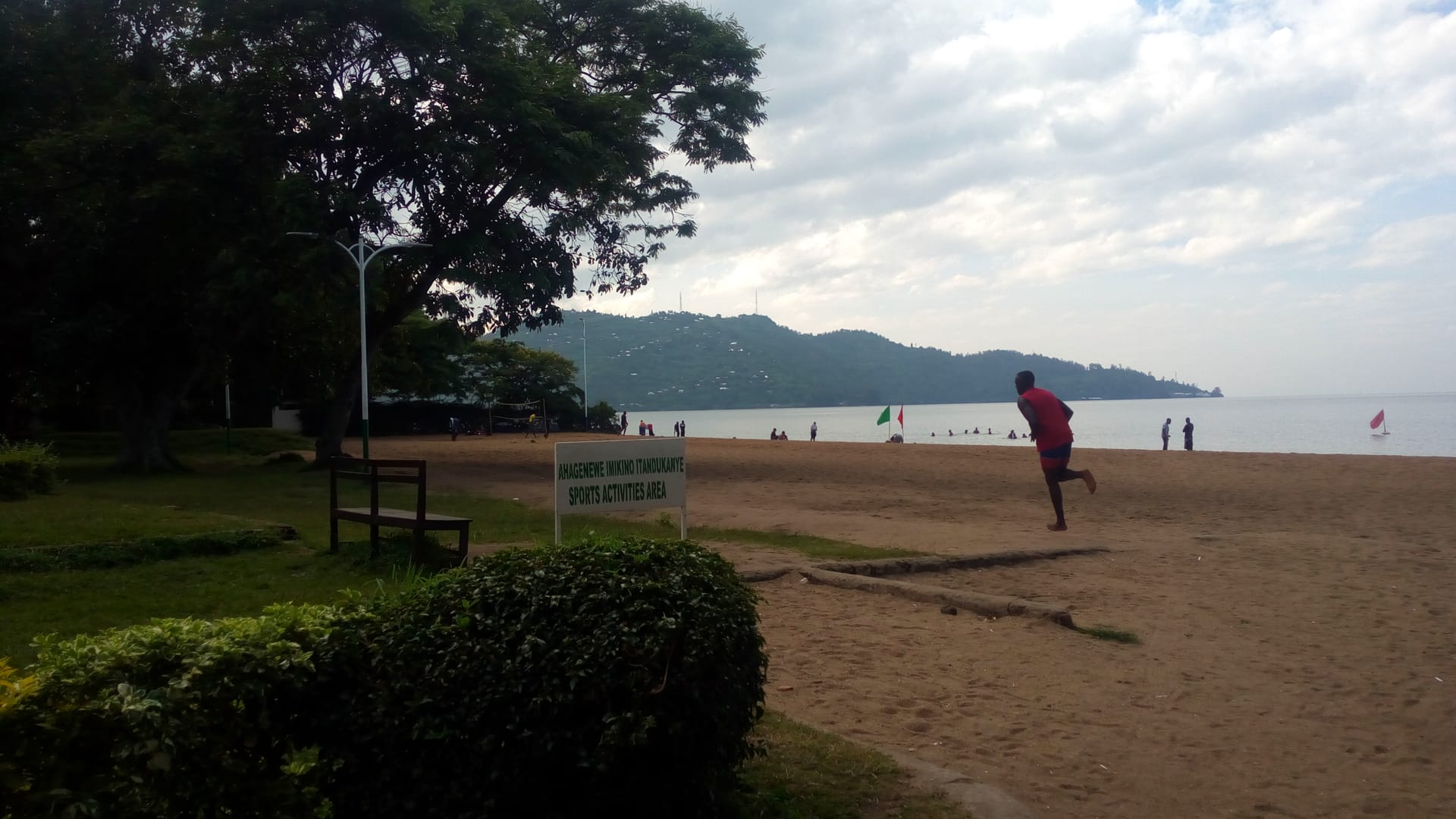 Lake Kivu from the Gisenyi shore